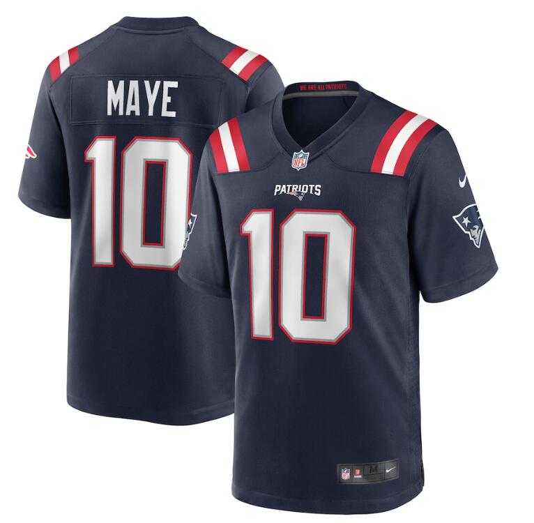 Men & Women & Youth New England Patriots #10 Drake Maye Nike Navy Vapor Untouchable Limited Jersey->new england patriots->NFL Jersey